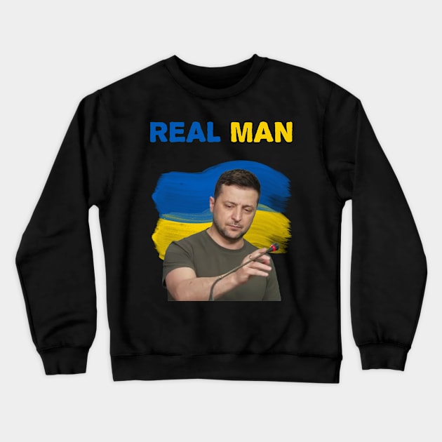 Zelensky Crewneck Sweatshirt by MBNEWS